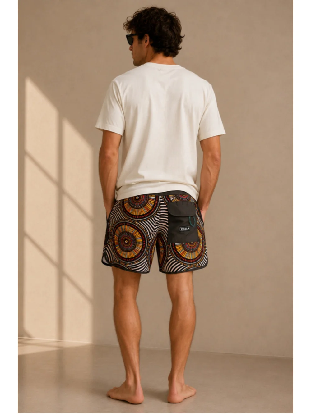 Vissla Skeleton Coast 18.5” Boardshorts Men’s 30‎ Phantom Surf Swim Trunks NWT